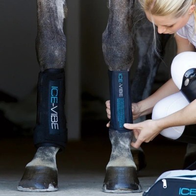 ICE-VIBE Boots for Horse Leg Massage