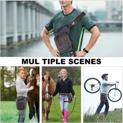 Portable High-Quality Equestrian Drop Leg Bag