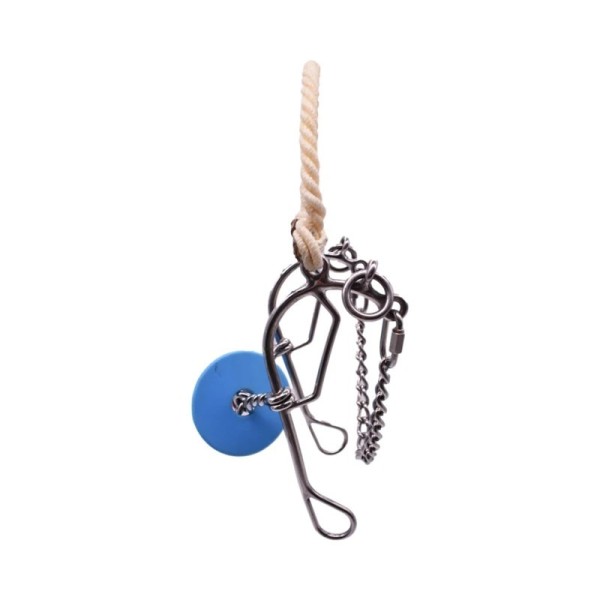 Steel Equestrian Armature with Horse Bit