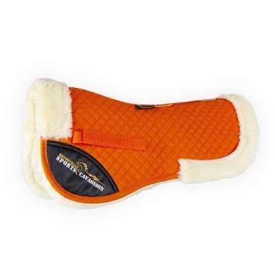 Corrective Lined Half Pad with 3D wool lining by Cavassion