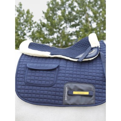 Corrective Lined Half Pad with 3D wool lining by Cavassion