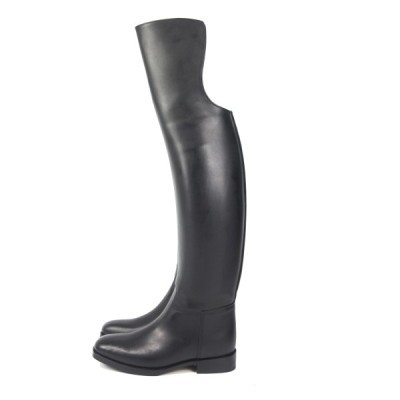 Unisex Over Knee Leather Equestrian Boots