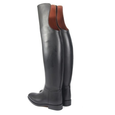 Unisex Over Knee Leather Equestrian Boots