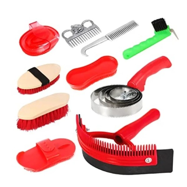 Horse Grooming Tool Set to Ensure Top Care