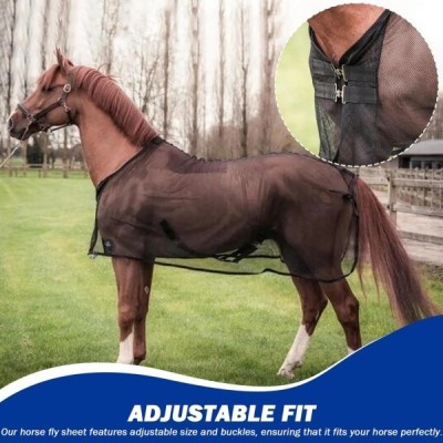 horse fly sheet providing full body fly protection