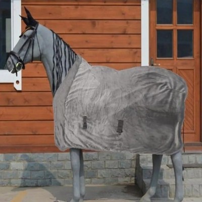 Thermal horse clothing worn by horse for outdoor and stable use