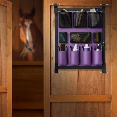 Horse Tack Organizer Bag – Trailer Door Storage with Pockets